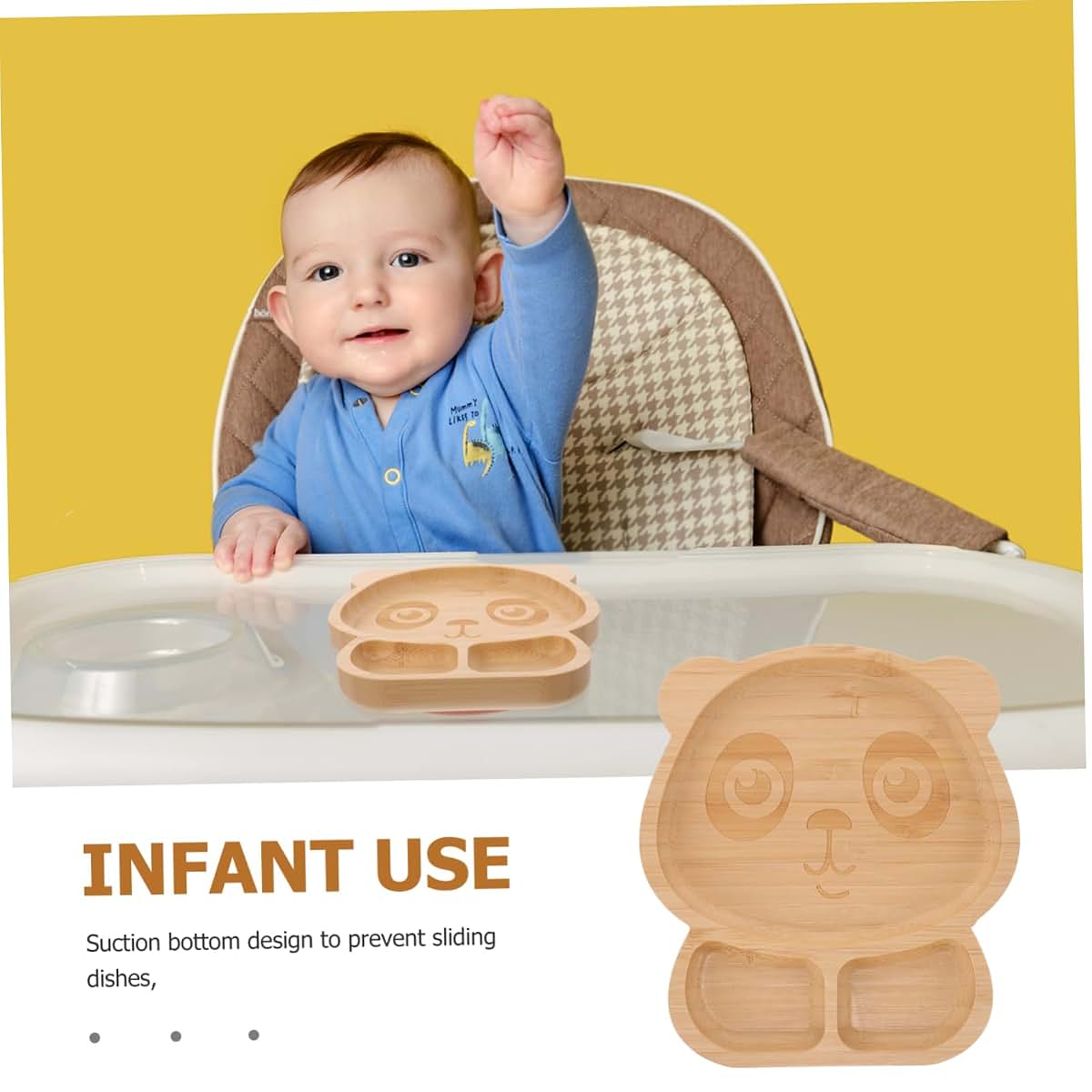 ULDIGI Divided Plate for Ergonomic Mealtime