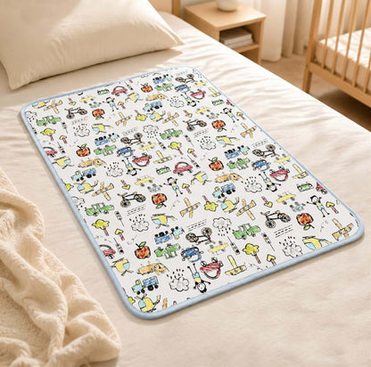 BBPIG Portable Changing Pad Waterproof Diaper Change Mat Large Size | Multi-Function Home & Travel Mat Any Places Play (photo 4)