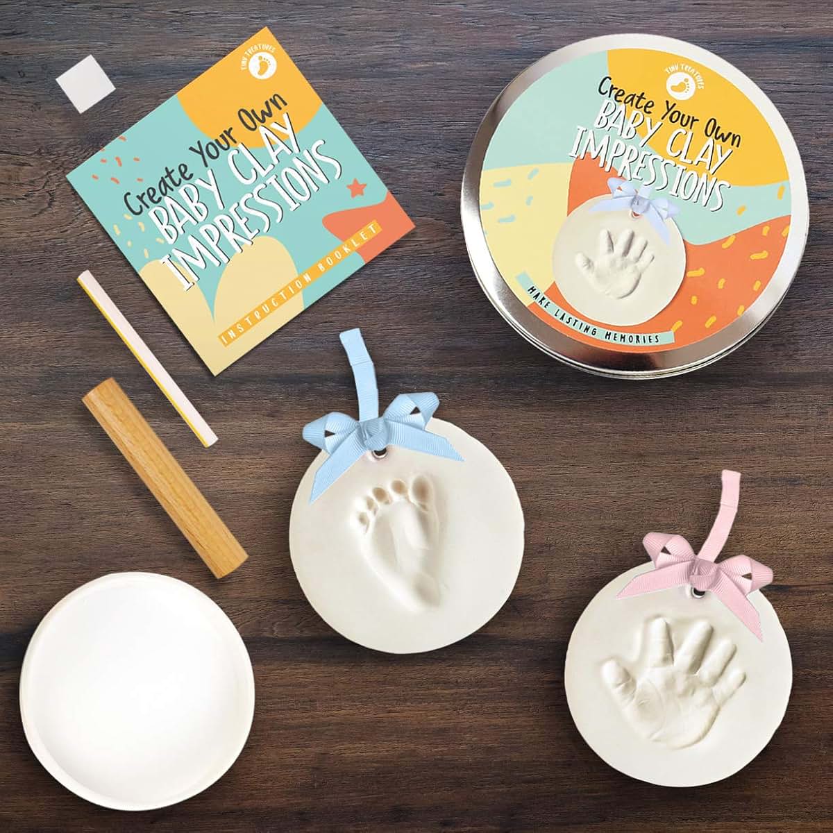 Gift Republic Baby Clay Impressions Keepsake Kit, Multi (photo 4)