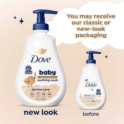 Baby Dove Derma Care Soothing Wash 13 oz with Colloidal Oatmeal