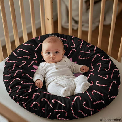 YUVAMAGIMO Christmas Axolotl Newborn Lounger Cover Removable Covers for Infant Lounger Ultra Soft Baby Lounger Pillow (photo 4)