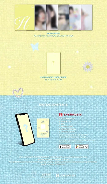 Hitgs Things 1st Single Album With Photocards