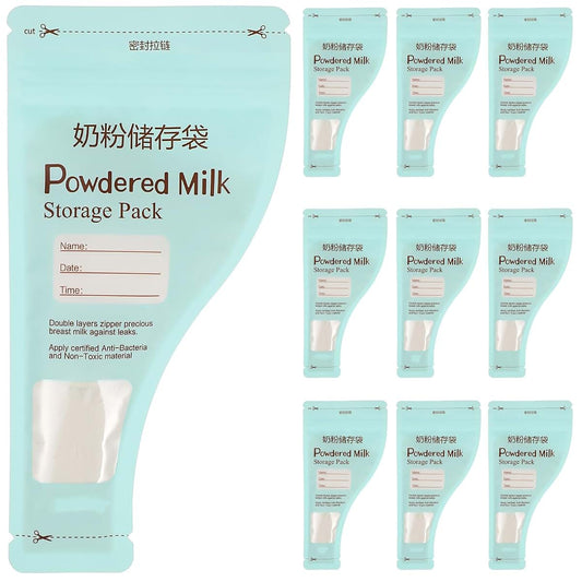 Kisangel Disposable Milk Powder Bag 30 Pc Leakproof Double Seal Formula Storage Pouches