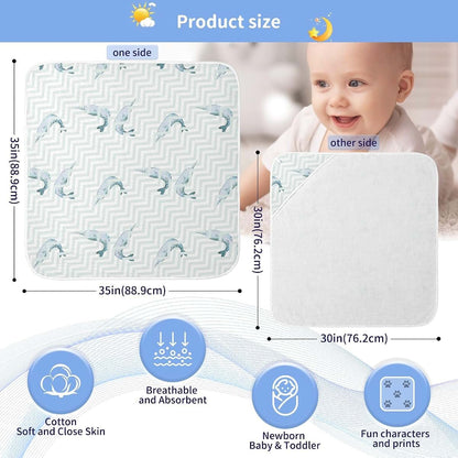Kigai Baby Hooded Towel 4-Layer Muslin Cotton 35x35