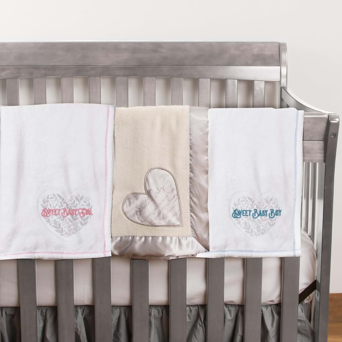 Pavilion Gift Company Sweet Baby Boy Plush Baby Blanket Throw (photo 4)