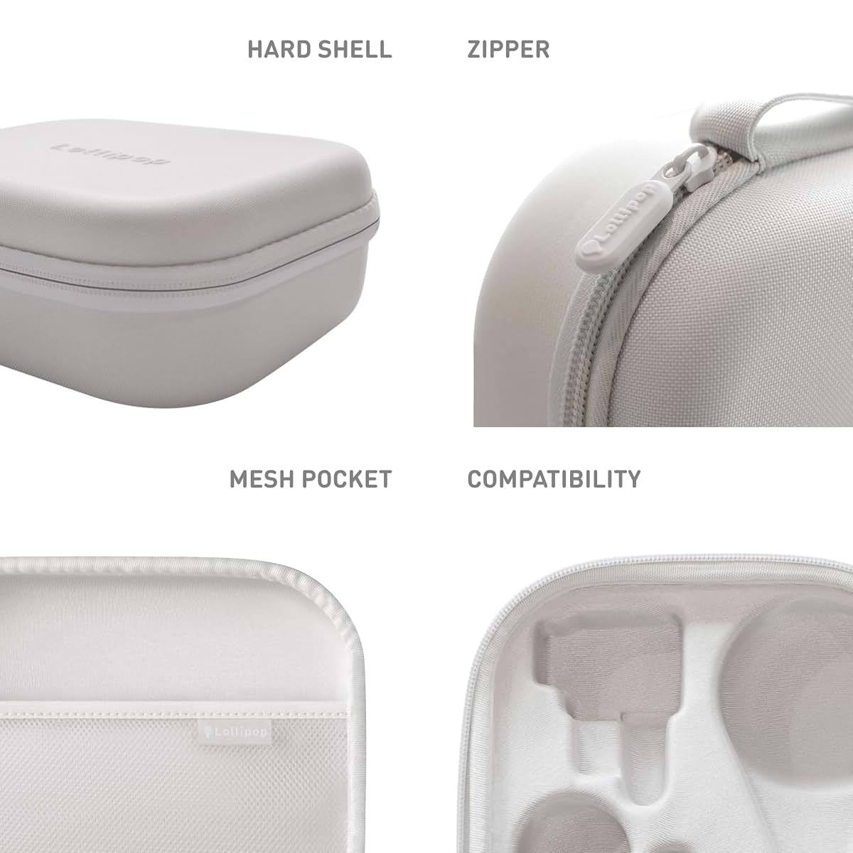 Lollipop Travelpop Hard Shell Carrying Case for Baby Monitor