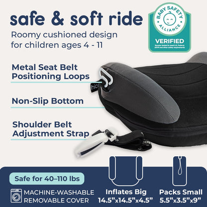 Hiccapop UberBoost Inflatable Booster Car Seat