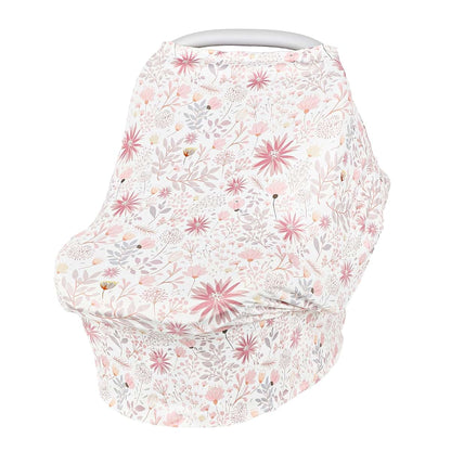 Breathable Microfiber Car Seat Canopy Cover for Infants and Carriers
