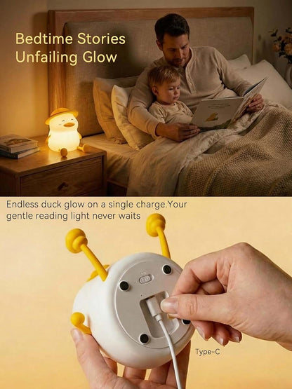 AuroraNiteBeam Duck Night Light for Kids, 3 Level Dimmable Nursery Nightlight (photo 4)