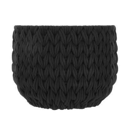 Large Woven Rope Decorative Storage Basket for Home Organization