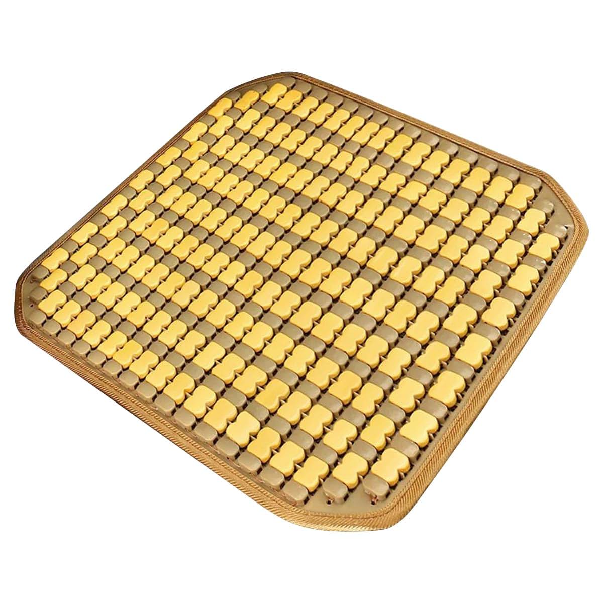 LKXHarleya Bamboo Car Seat Cushion for Office and Home Chairs