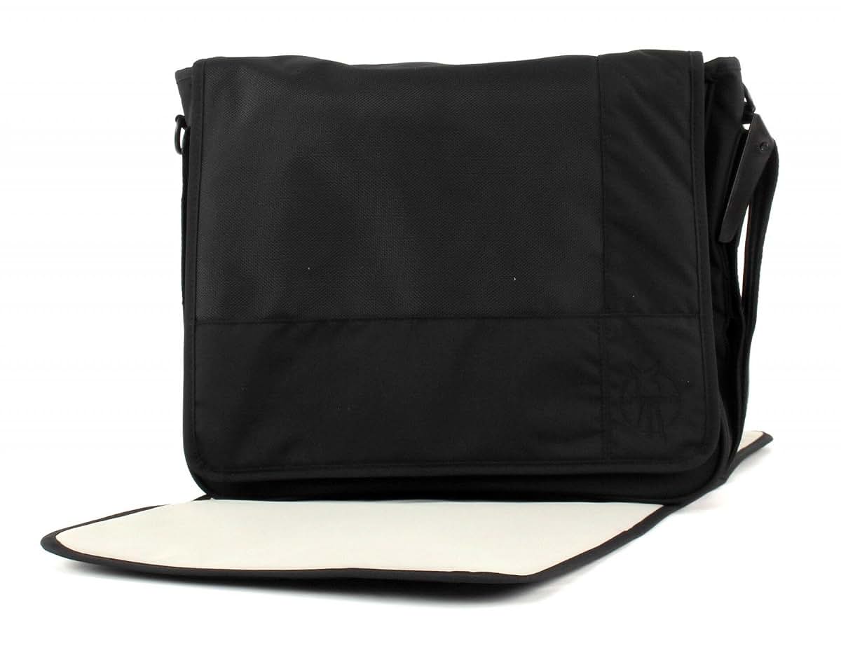 Lassig Casual Messenger Bag Patchwork black