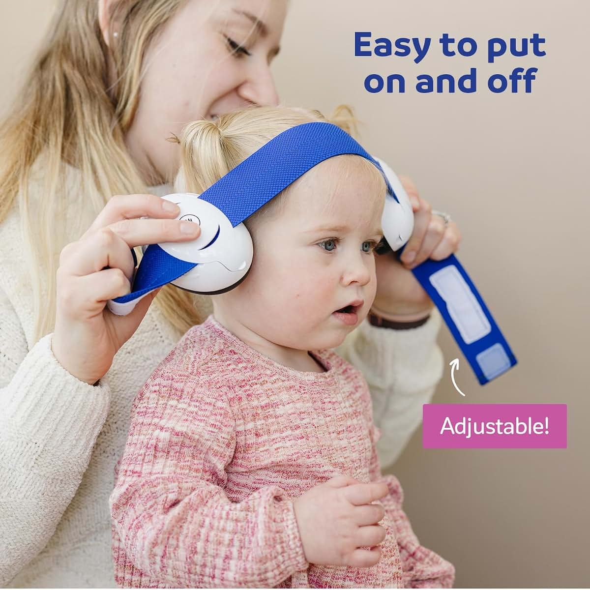 Noise Reduction Baby Headphones for Toddlers (Ages 0-3)