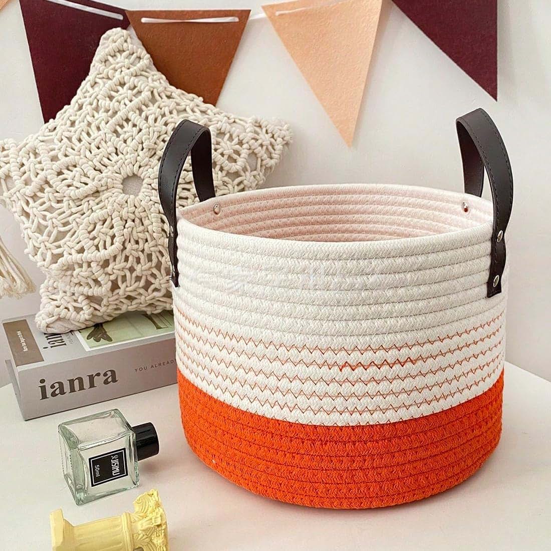 Nursery Storage Bin and Basket Organizer for Baby Room