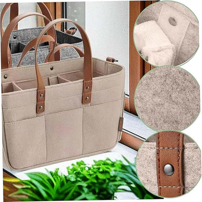 Portable Diaper Caddy Organizer for Nursery and Travel Essentials
