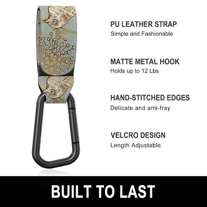 Gukeniu Universal Stroller Hooks for Hanging Bags - 2 Pack