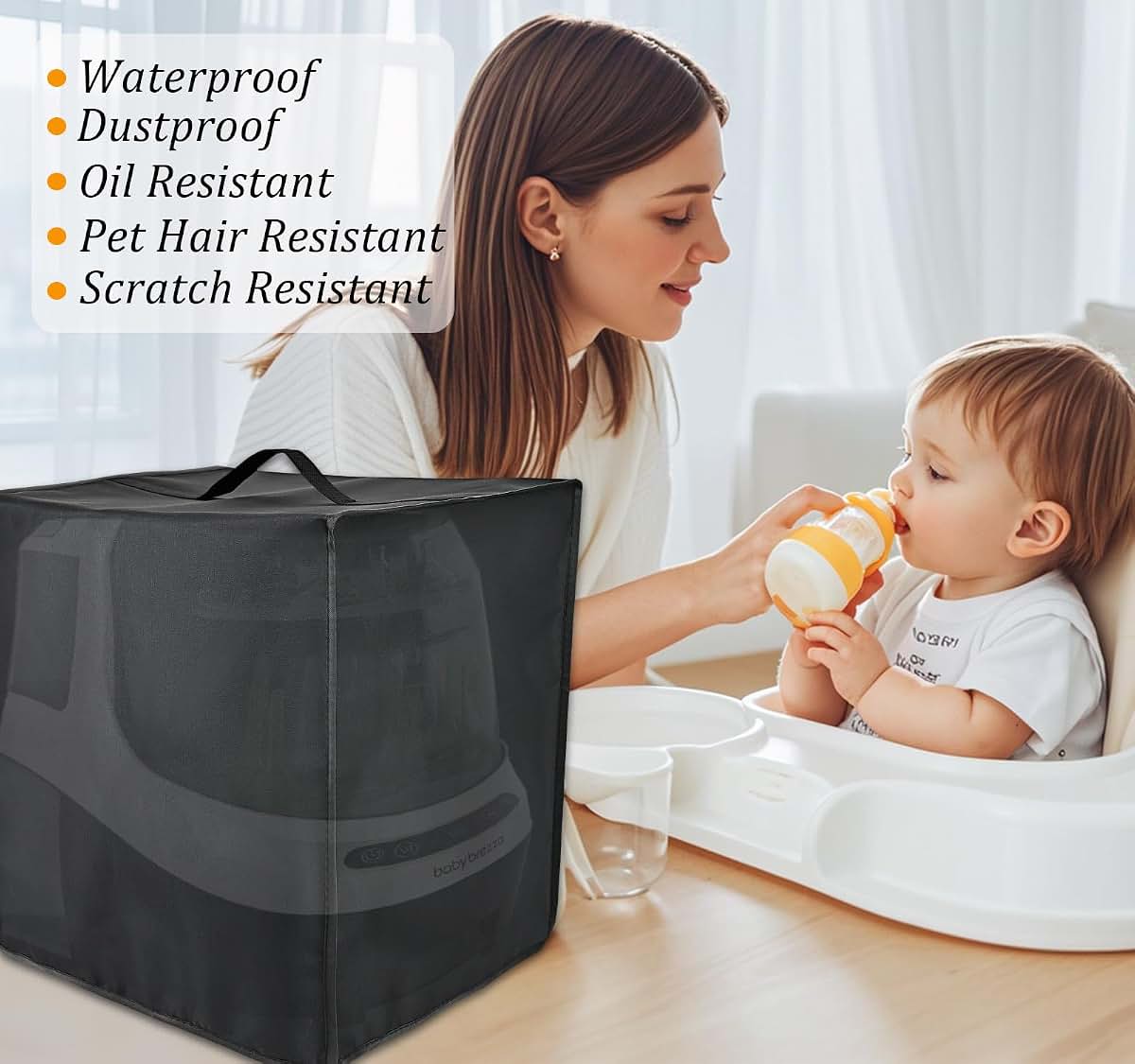 Dust Cover for Bottle Washer | Protective Nylon Case for Sterilizer
