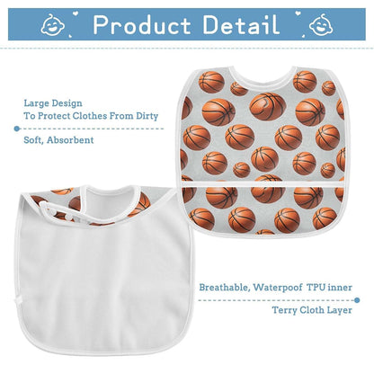 Adjustable Drool Bibs for Babies and Toddlers