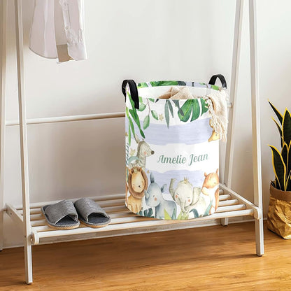 Joyestore Safari Animals Storage Bin Oxford Fabric Laundry Hamper (photo 4)