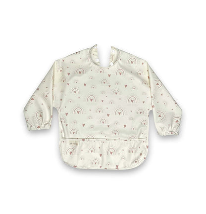 Little Keegs Long Sleeve Baby Bib - Waterproof Toddler Art Smock