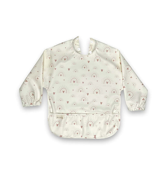 Little Keegs Long Sleeve Baby Bib - Waterproof Toddler Art Smock
