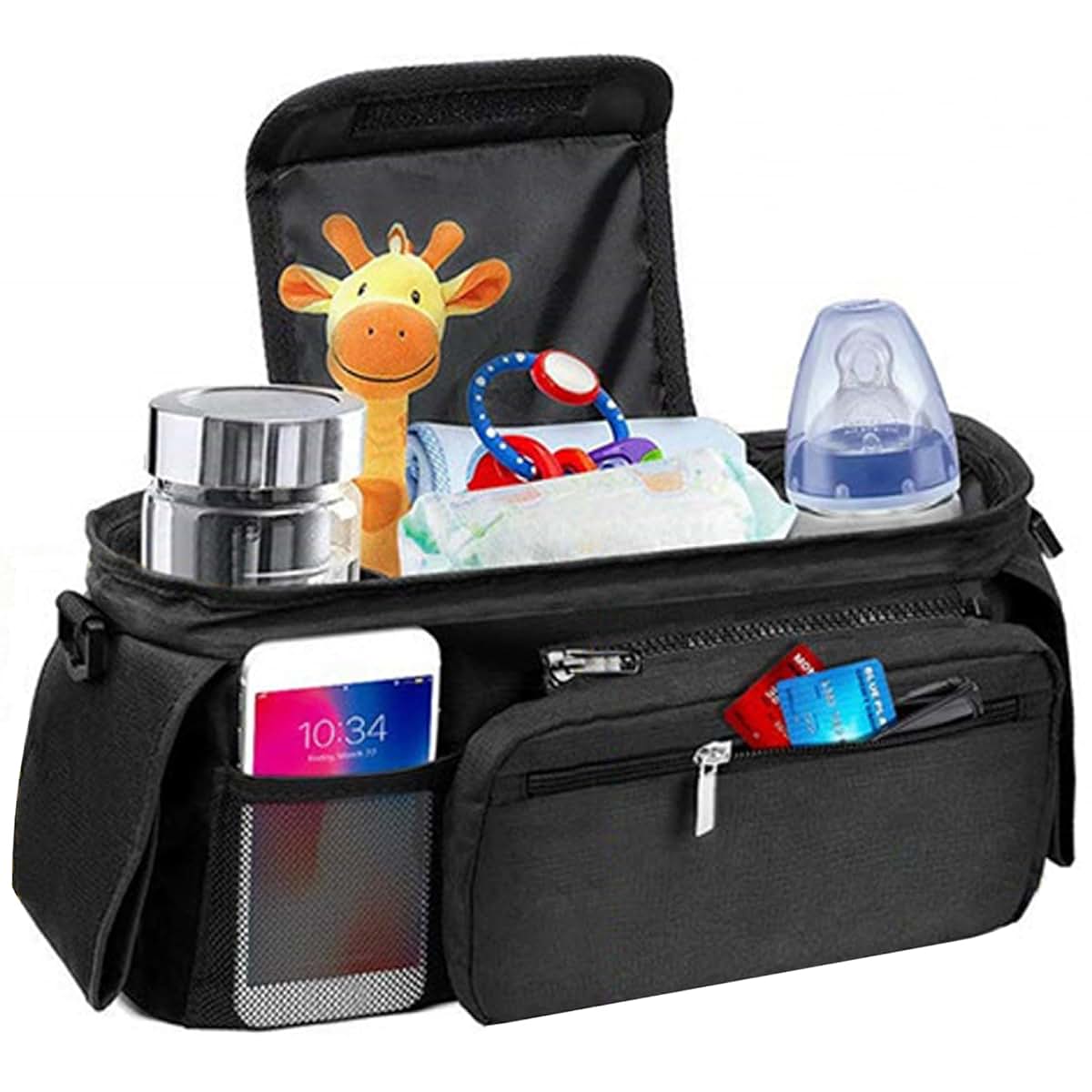 Rwigeboo Stroller Caddy Waterproof Organizer With Removable Bag (photo 4)