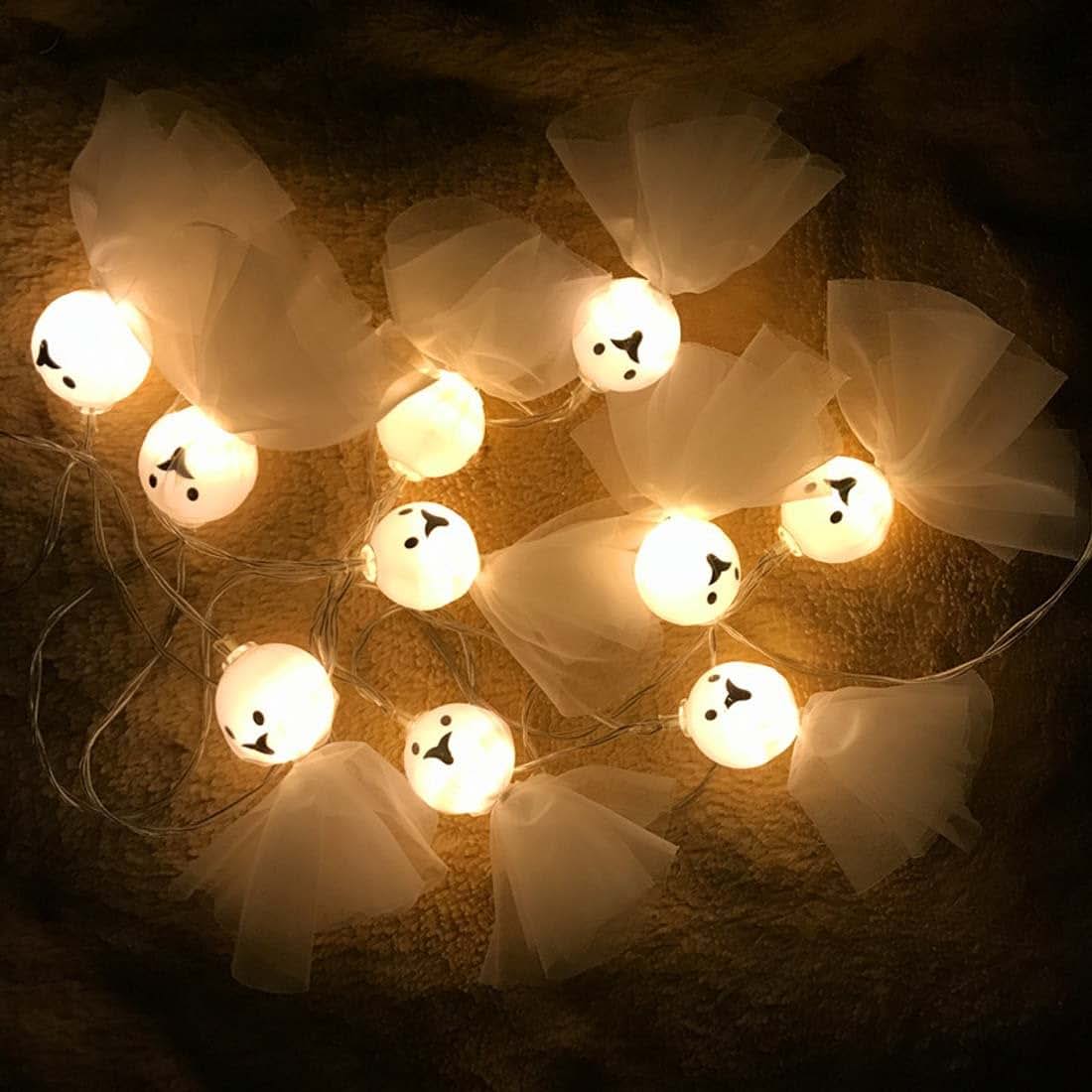 BabyOneStop Ghost Doll LED Fairy String Lights for Bedroom Decor