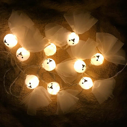 BabyOneStop Ghost Doll LED Fairy String Lights for Bedroom Decor