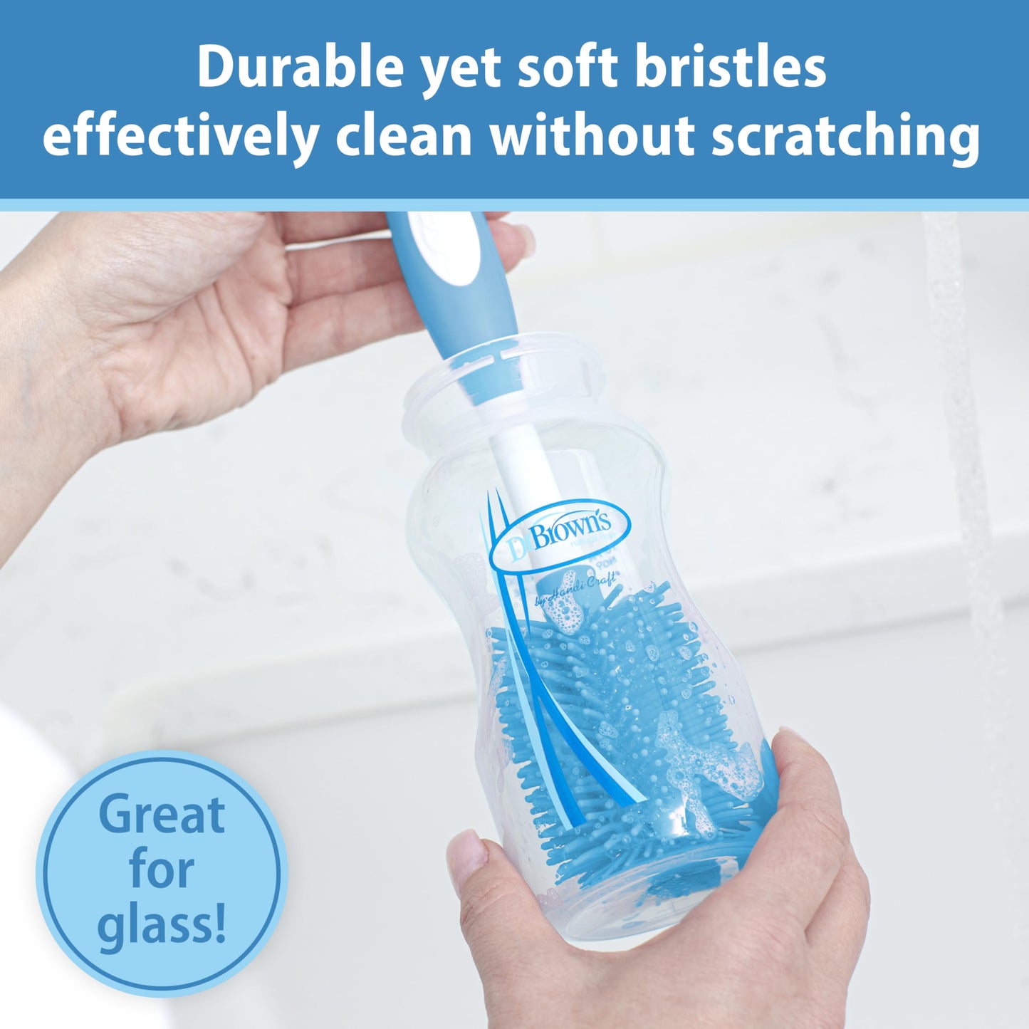 Dr. Brown's Soft Touch Baby Bottle Cleaning Brush