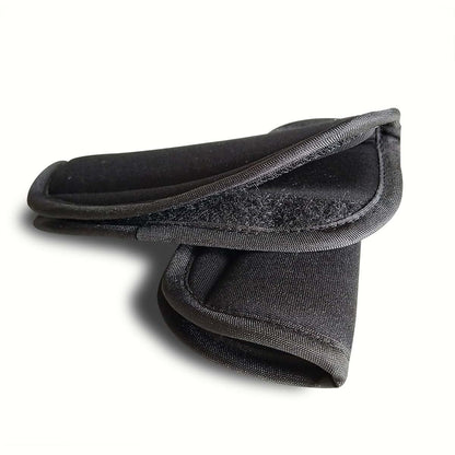 Ldabrye Baby Stroller Strap Shoulder Pad Covers 2 Pack Polyester Black