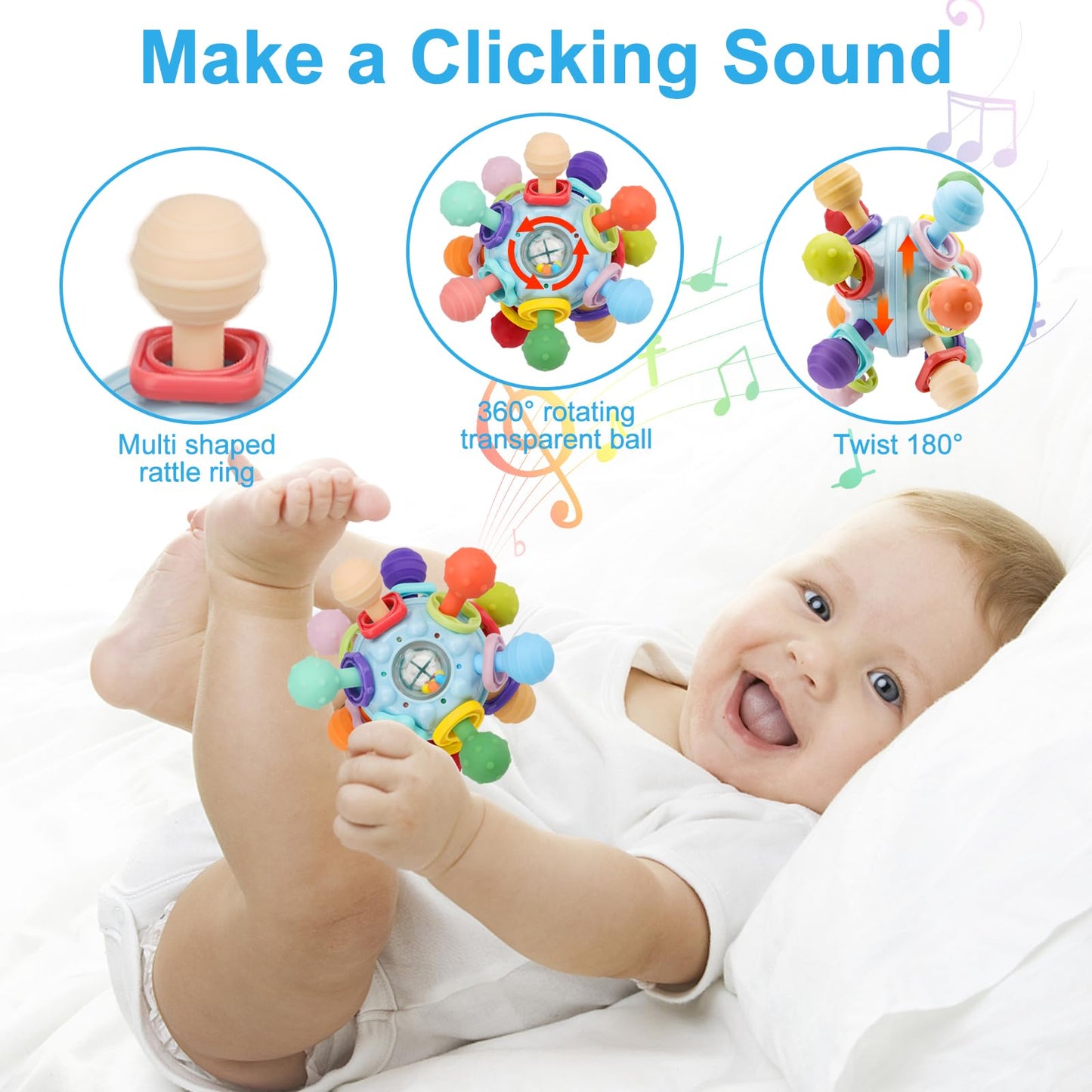 BabyOneStop Sensory Teether Toy