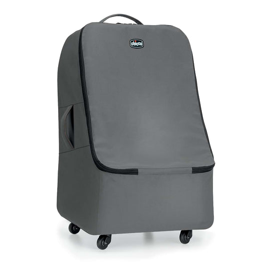 Chicco Car Seat Travel Bag in Anthracite, 4-Wheel Spinner Design