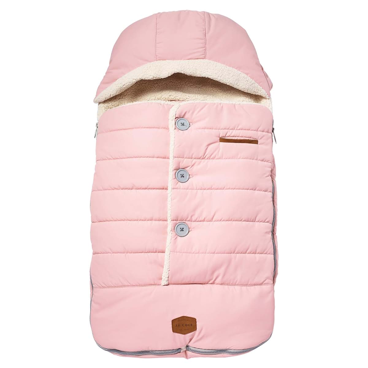 JJ Cole Bundle Me Winter Toddler Car Seat Cover and Bunting Bag - Urban - Weather Resistant Baby Carrier Cover