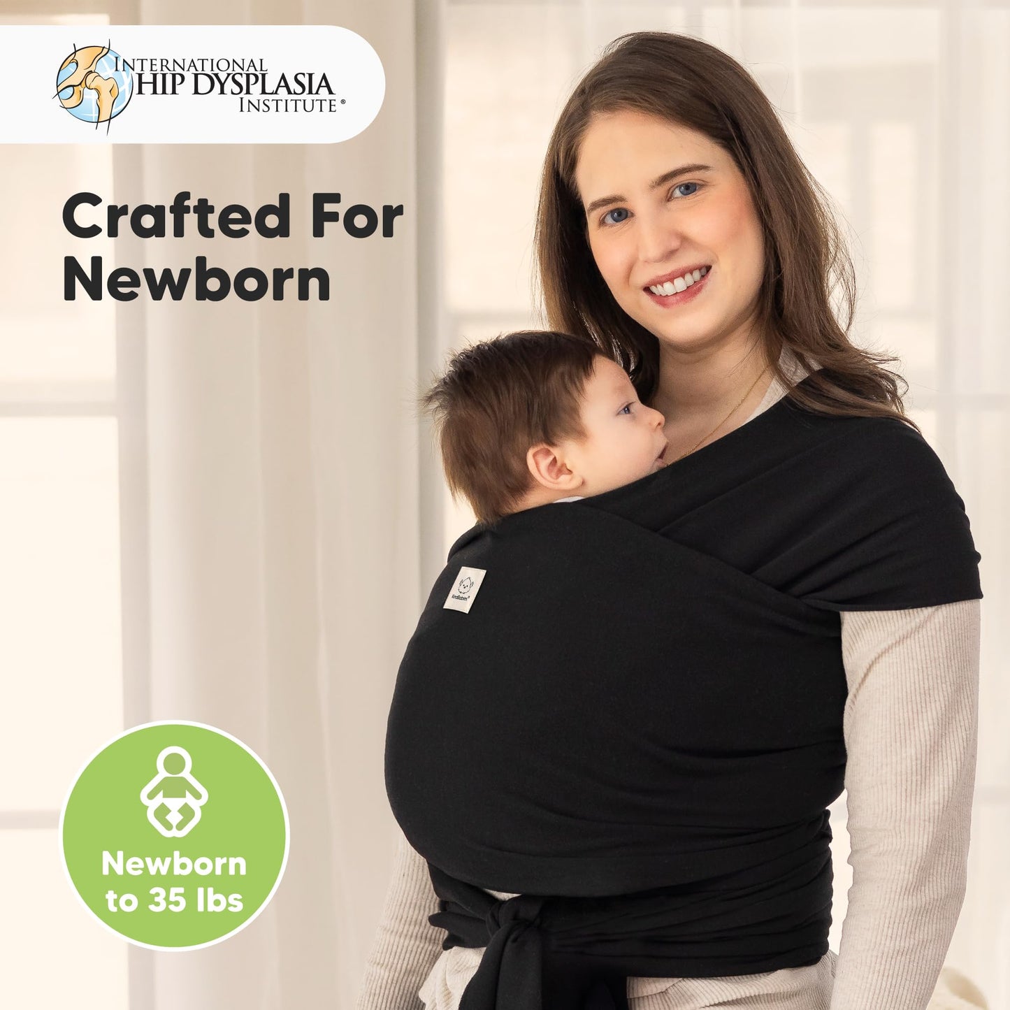 KeaBabies Baby Wrap Carrier - Original Baby Sling
