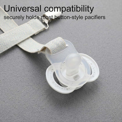 FNANJWQ 10 Pack Clean Pacifier Clip Pacifier Silicone Adapter Rings (photo 4)