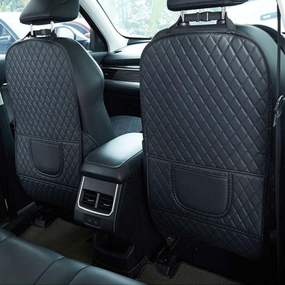 ZGQZGQ Car Seat Back Protectors for Hyundai Palisade 2018-2025, Black, 2 Pcs