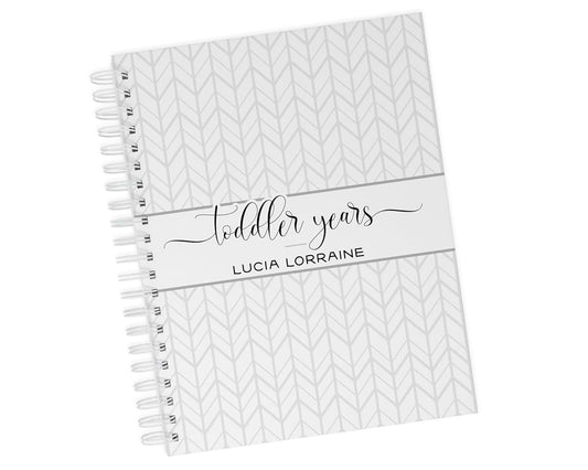 Charmbooks Toddler Memory Book - Toddler to Age 5 Journal - Personalized First Birthday Gift - 13 Months - 5 Years