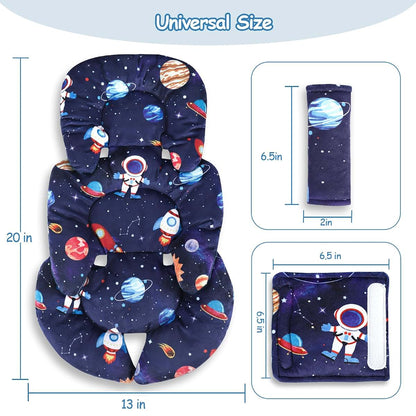 SWESEN Infant Car Seat Insert with Strap Pads - Space (photo 3)