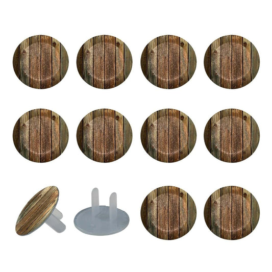 CDGIRUOWUNV Outlet Plug Covers, Round Plastic Socket Protectors (24 Pack)