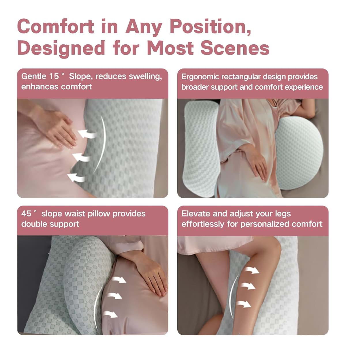 Bed Pillow for Rest, Reading, and Everyday Comfort
