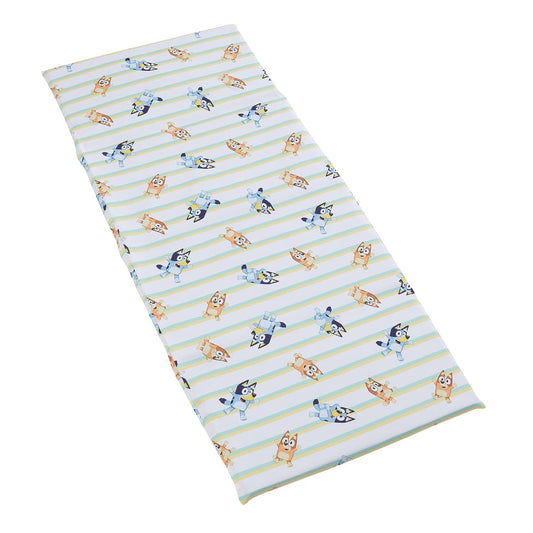 Nojo Bluey Preschool Nap Mat Sheet for Daycare Use