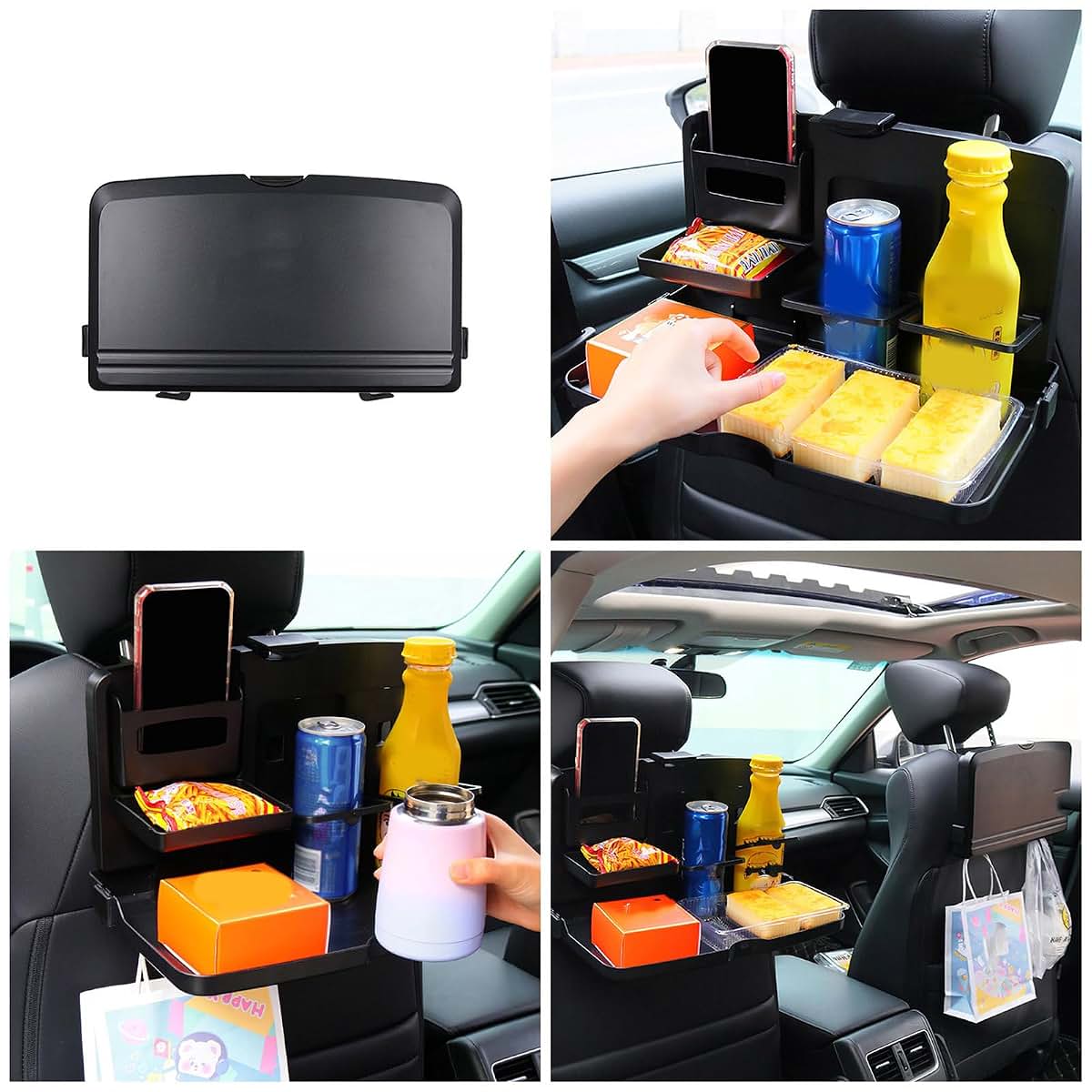 BabyOneStop Nihuifa Multi-Functional Foldable Car Backseat Tray Desk
