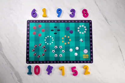 Domino and Juliette Set of 3 Educational Placemats (photo 2)