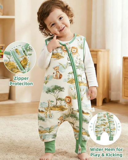 JiAmy Baby Sleep Sack With Legs 6M-6Y