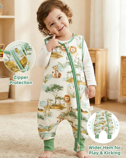 JiAmy Baby Sleep Sack With Legs 6M-6Y