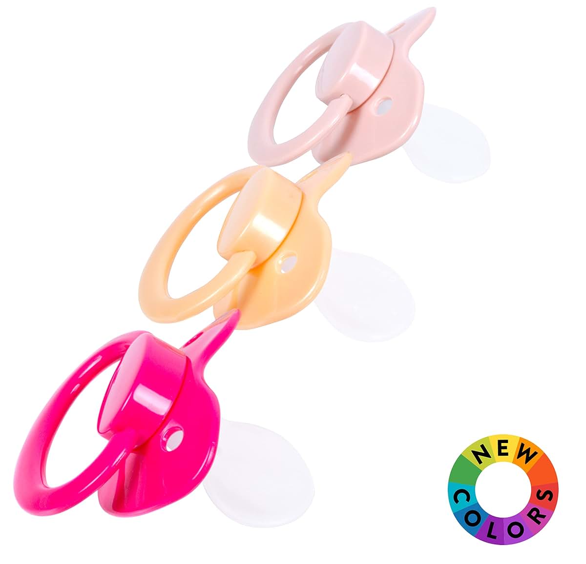 J&Or The Classic Original Adult Sized Pacifier, 3-Pack