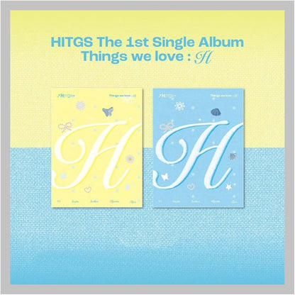 Hitgs Things 1st Single Album With Photocards