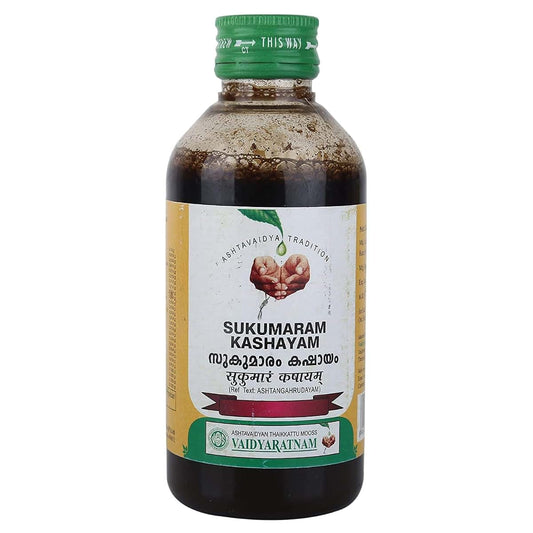 OGO Vaidyaratnam Sukumaram Kashayam 200 ml - Pack of 2