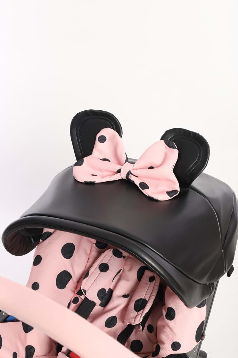 Boss and Baby Pink Handmade Doona Stroller Car Seat Cover Replacement Set (photo 2)