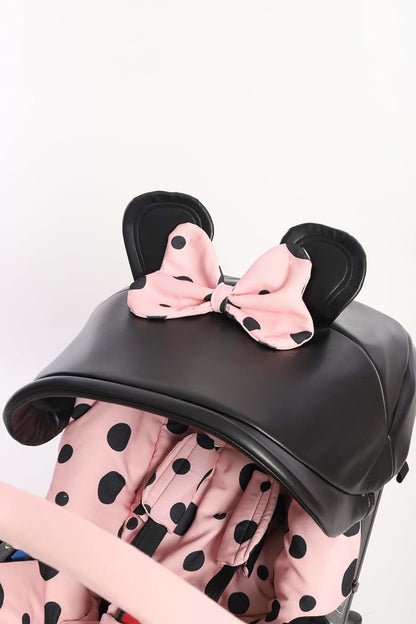Boss and Baby Pink Handmade Doona Stroller Car Seat Cover Replacement Set (photo 2)